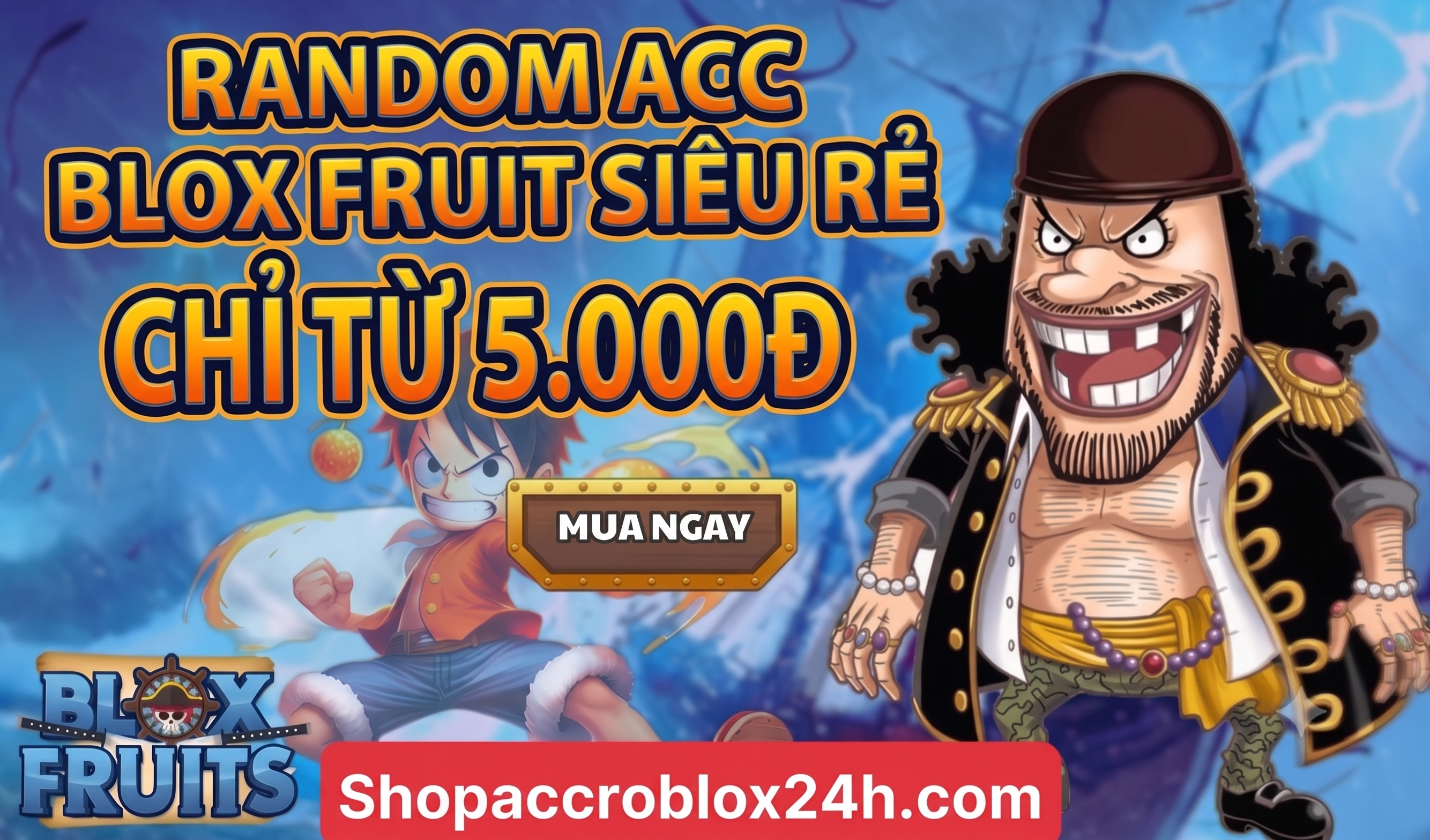 Acc Blox Fruit giá rẻ